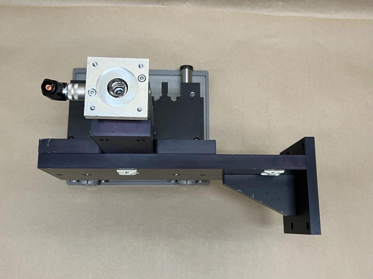 Used Higginbotham & Associates CIBA 973A Linear Positioning + Sample-Holding Assembly