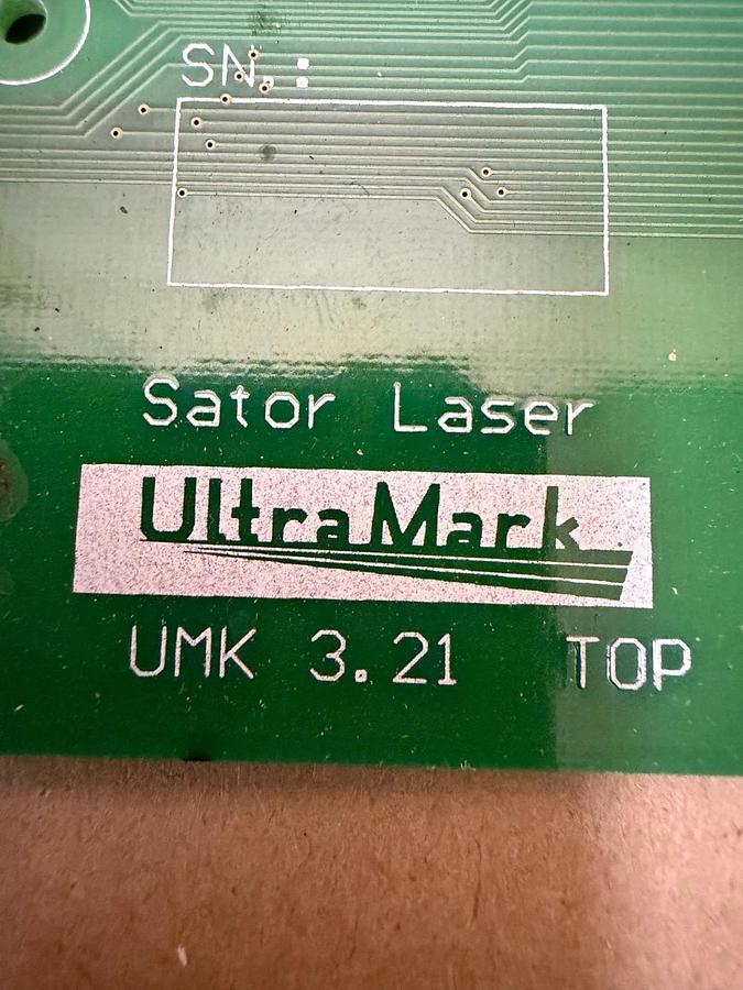 Used Sator Laser Ultra Mark UMK 3.21