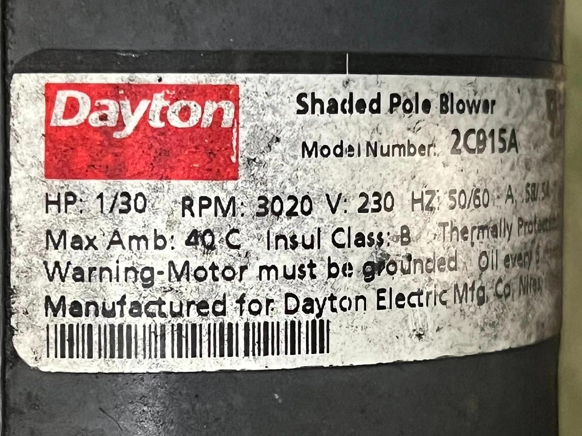 Used 22" Industrial Heat Shrink Tunnel (3-1/2" x 3") Opening