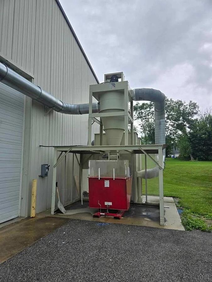 Used Dust-Hog FFBW-DC-EXT Dust Collector Skeleton (No Blower, Motor, or Motherboard)