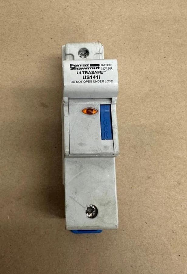 Used Ferraz Shawmut US141I Ultrasafe Fuse Holder