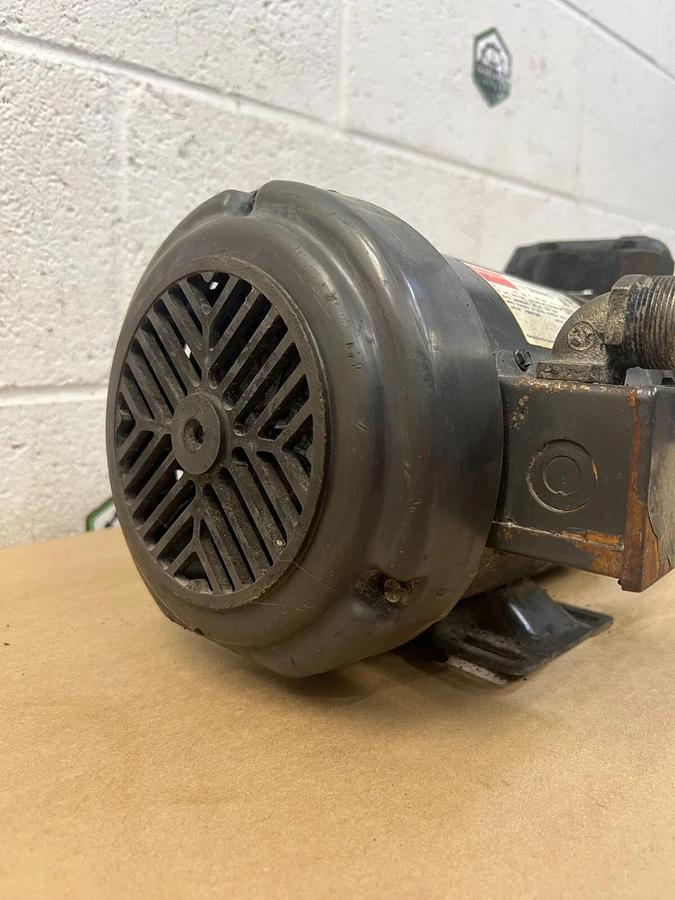 Used Dayton 3N446D 1Hp, 1725RPM, 3Ph, 60Hz Industrial Motor w/ Viking 1928298 Pump