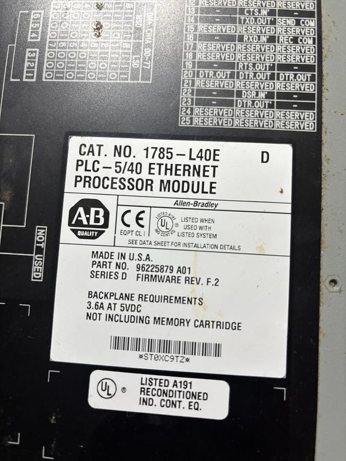 Allen-Bradley 25-RF033-DL, Line Filter, Series B, 33 Amps, 380/480 VAC