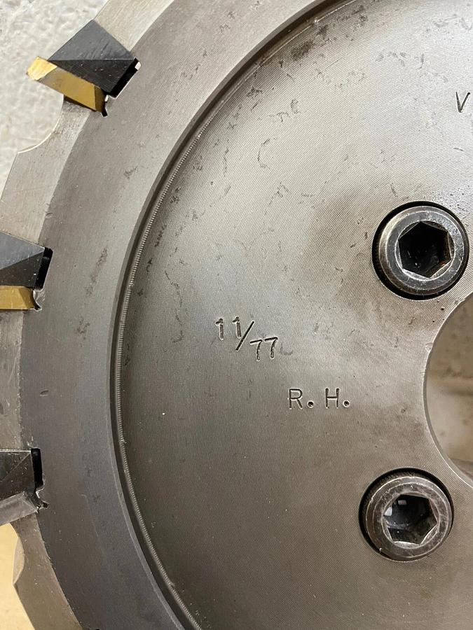 Used VR Wesson N HRG 1512-17 Top Notch Insert, Insert # SEC 634, Grade: VR77