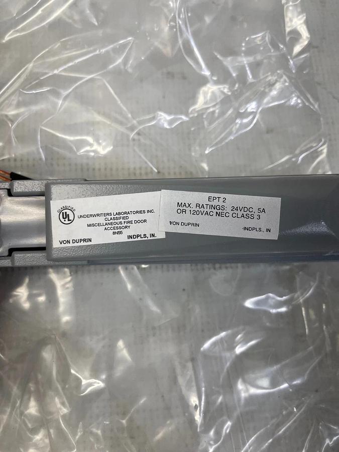 Von Duprin Ingersoll Rand EPT-2 Power Transfer, 24 VDC, 5A, 120 VAC