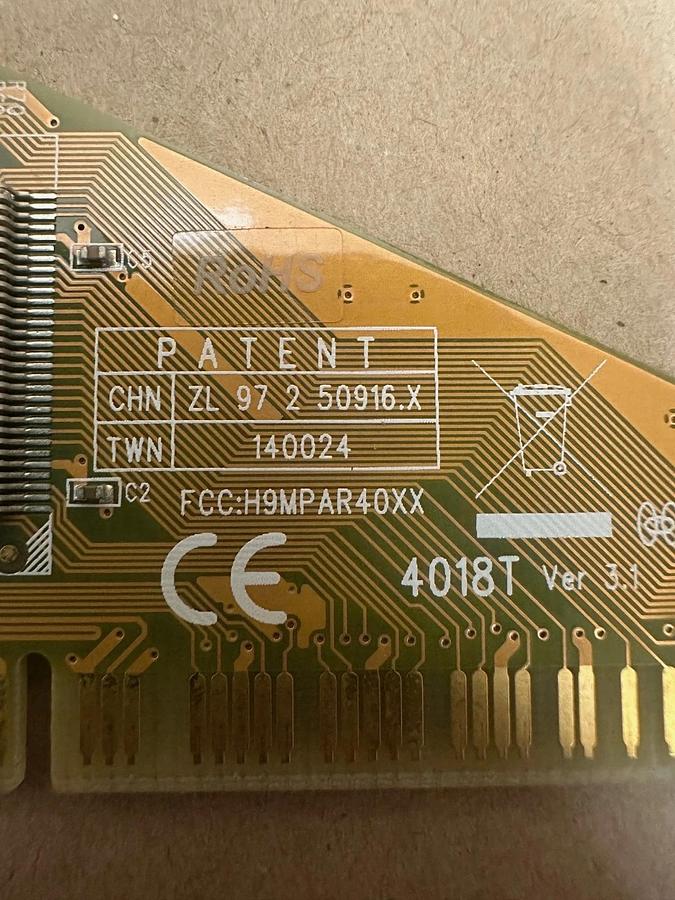 Used Sunix 4018T PCI Parallel Port