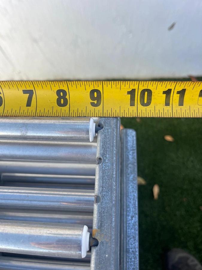 Used Unex Span Track 98 Series Light Duty-98S293x114, No Hanger Brackets - Quantity 1