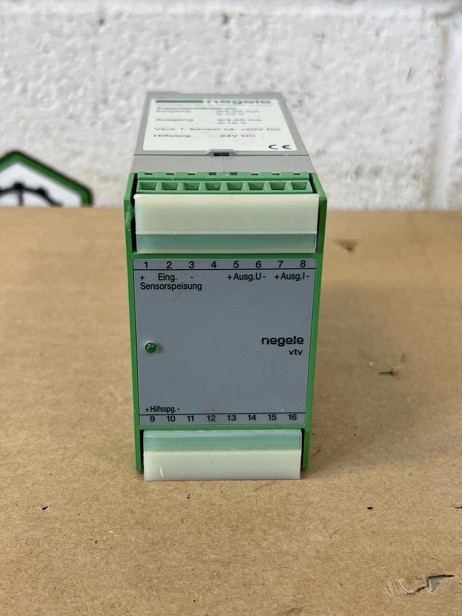 Used Negele 0/4-20mA Trennverstärker vtv