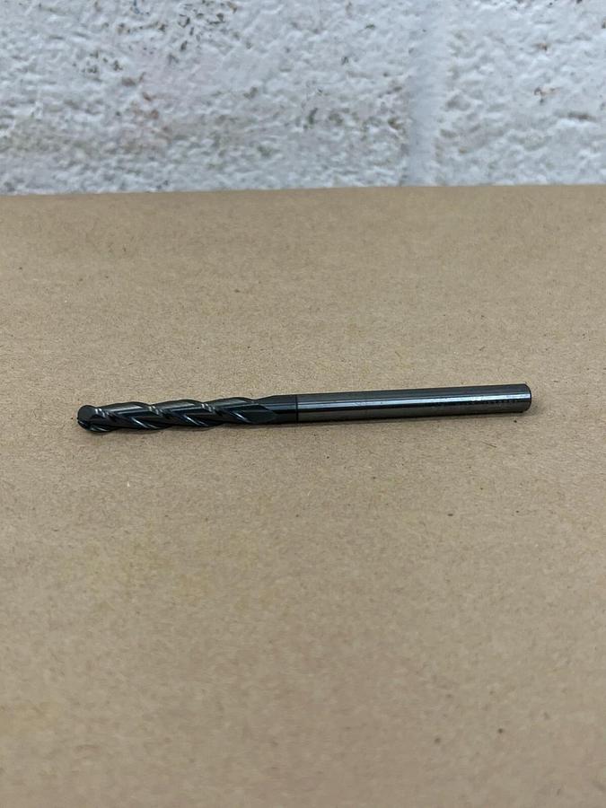 Used Melin EMG-808-EB-TICN 1/4x1/4 3F SE X-long BE Carbide