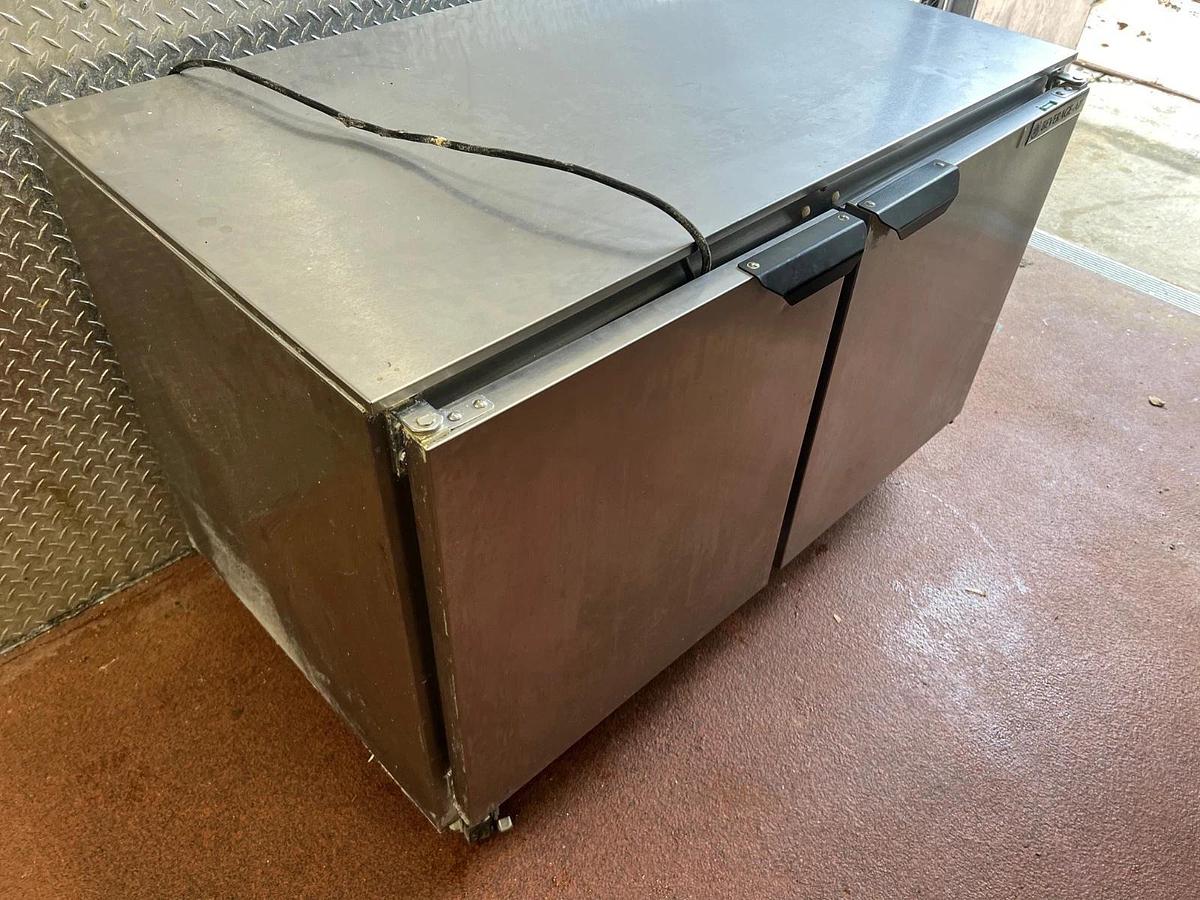 Used Beverage Air Corp. UCR48AHC-23 2-Door Lowboy Fridge Worktop Cooler