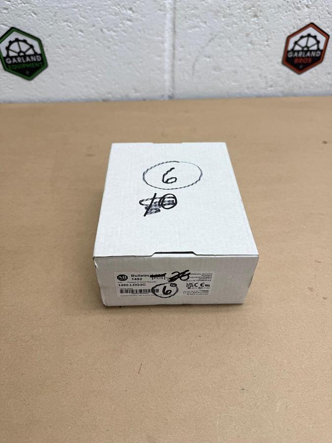 Allen-Bradley 1492-LDG3C Terminal Blocks - Qty 6