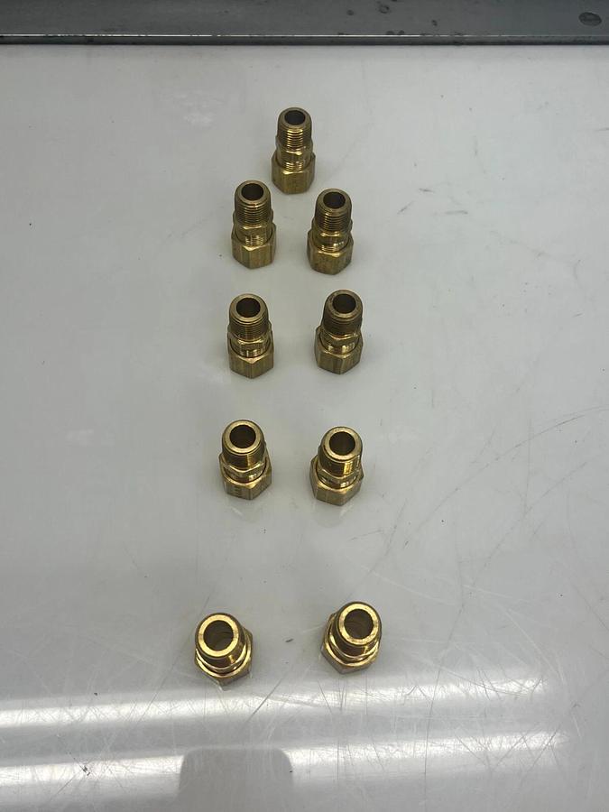 Parker X68C-8-6 Male Connector - Lot of 9