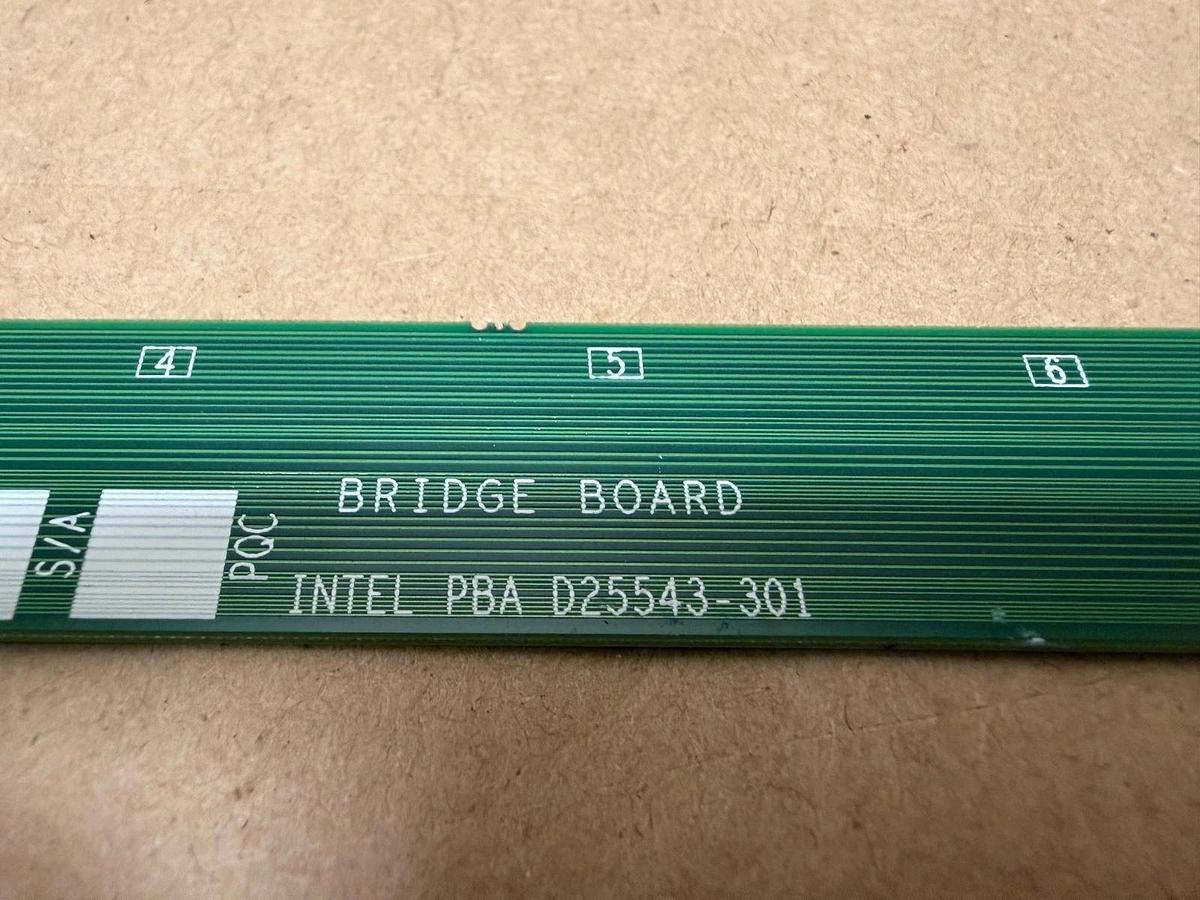 Used Intel PBA D25543-301 Bridge Board