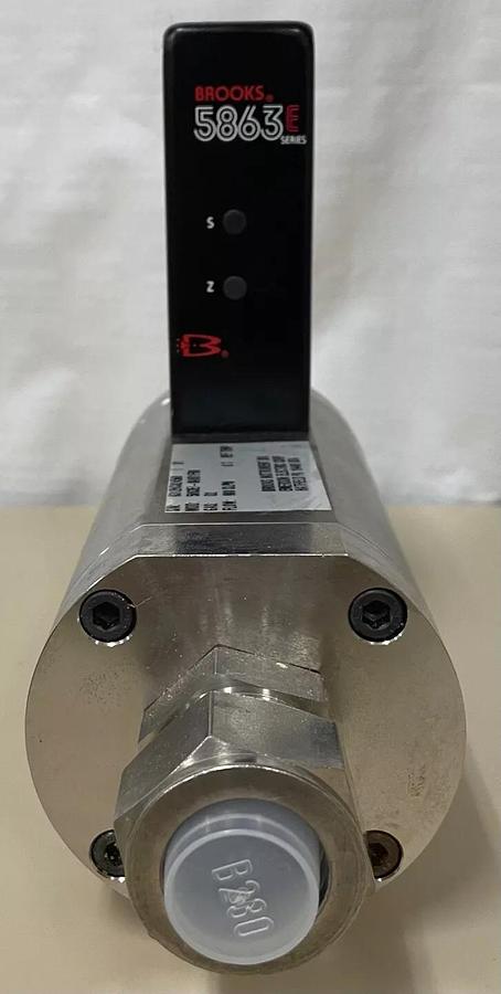 Used Brooks Instrument 5863E / -0A0B1FB0 Mass Flow Sensor, (gas: O2)
