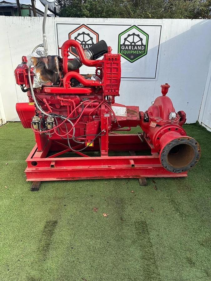 Used Clarke JW6HU40 Fire Pump System