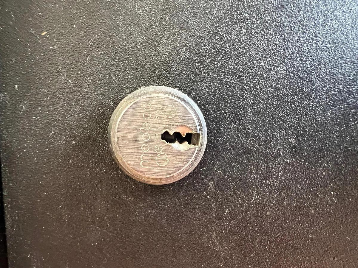 Used Select Stainless Table with Safe