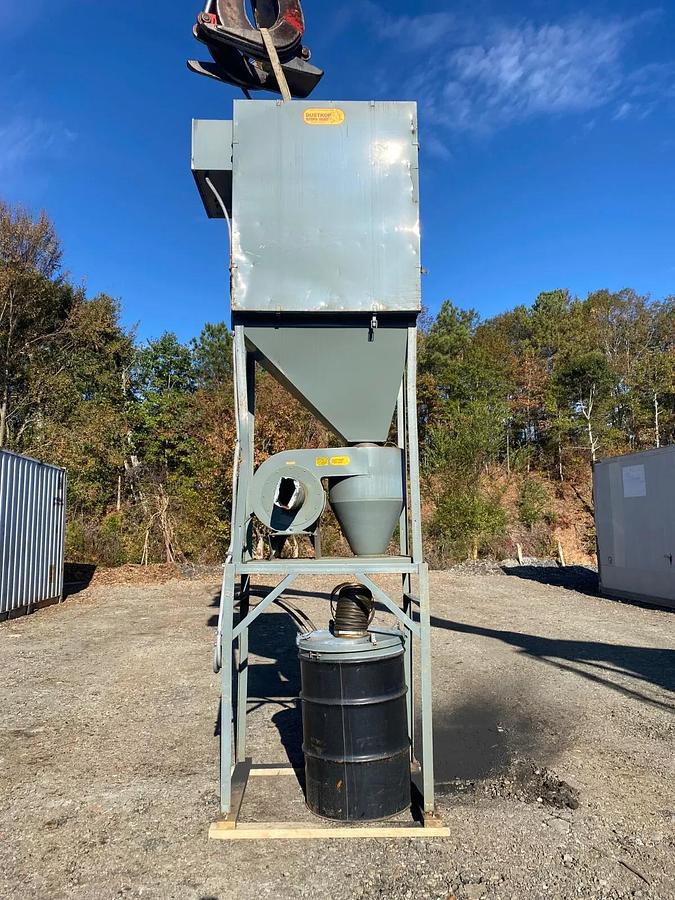 Used AGET Dustkop 11T51-D1-SP Dust Collection System, Baldor 1.5HP, 3500 RPM Electric