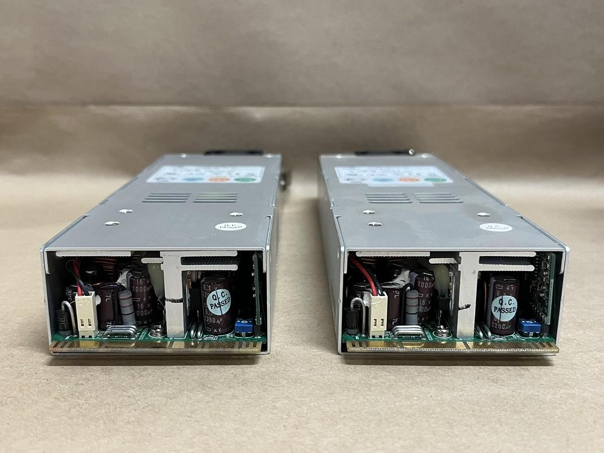 Used Emacs GIN-6350P 350W Hot Plug Power Supply - Lot of 2