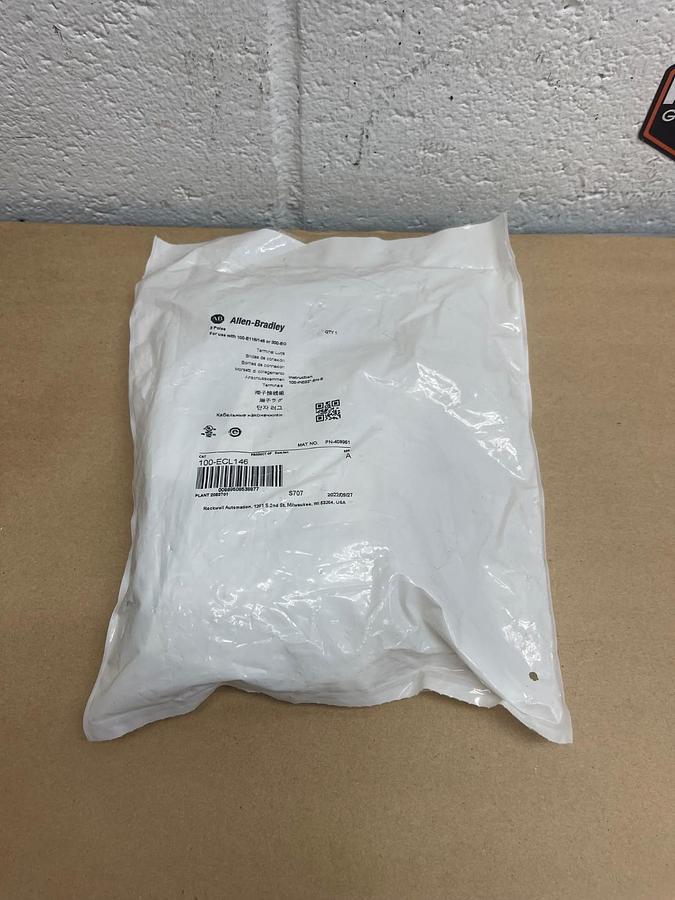Used Allen Bradley 100-ECL145 Series A Terminal Lugs *NEW*