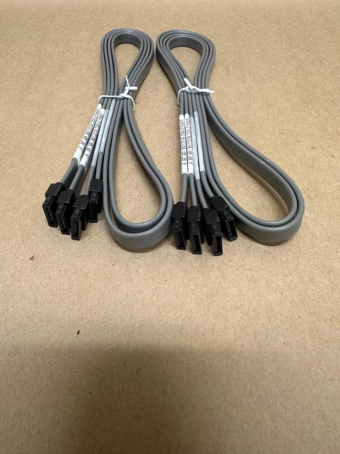 Used Intel D38473-002 SATA Cable - Lot of 2