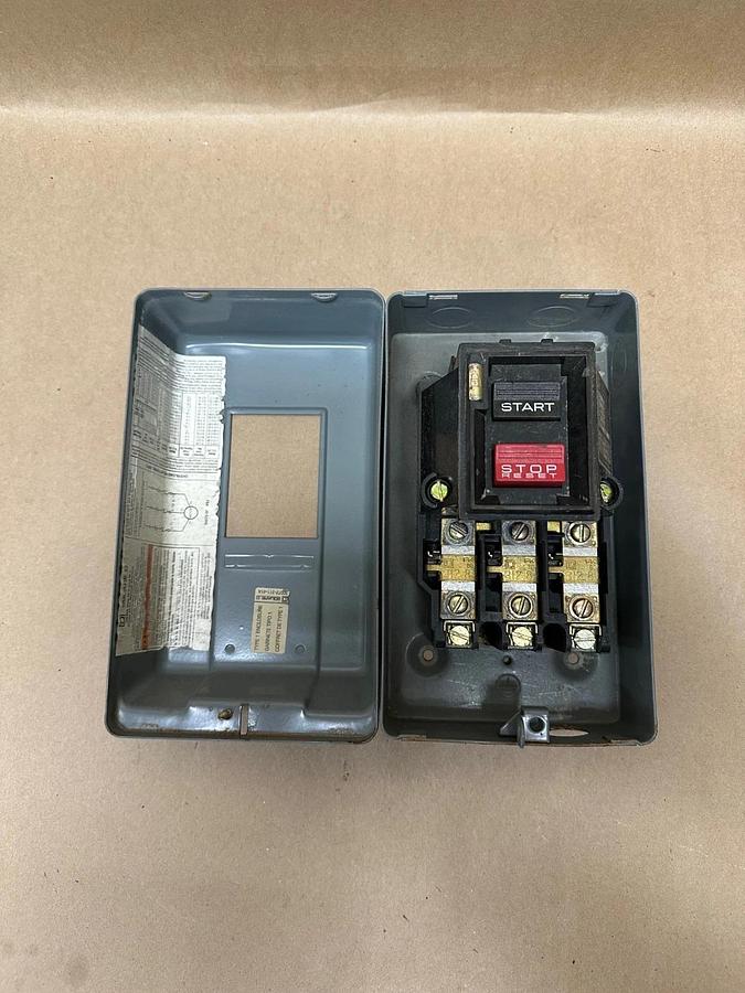 Used Square D 2510 NEMA Size M-1 Starter