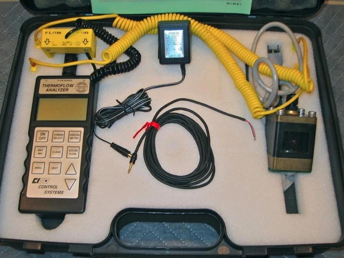Used Cito Products Thermoflow Analyzer FA-9600 Flow Readout FR-9600 Flow Calibrator