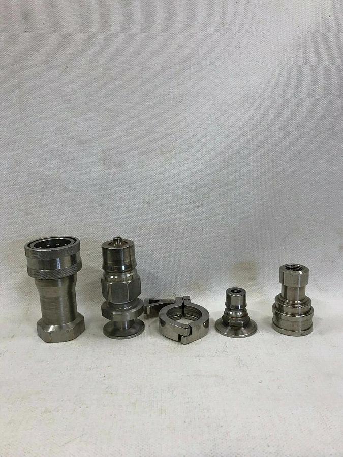 Used Aeroquip FD45-1005-16-16 Hansen LL8-K36 Hydraulic Coupling Hansen ML4-H26 Sockt