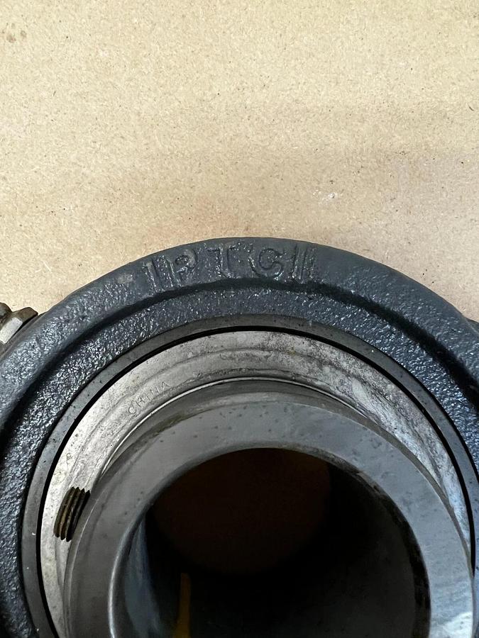 Used IPTCI JEL211 2 Bolt Flange Bearing