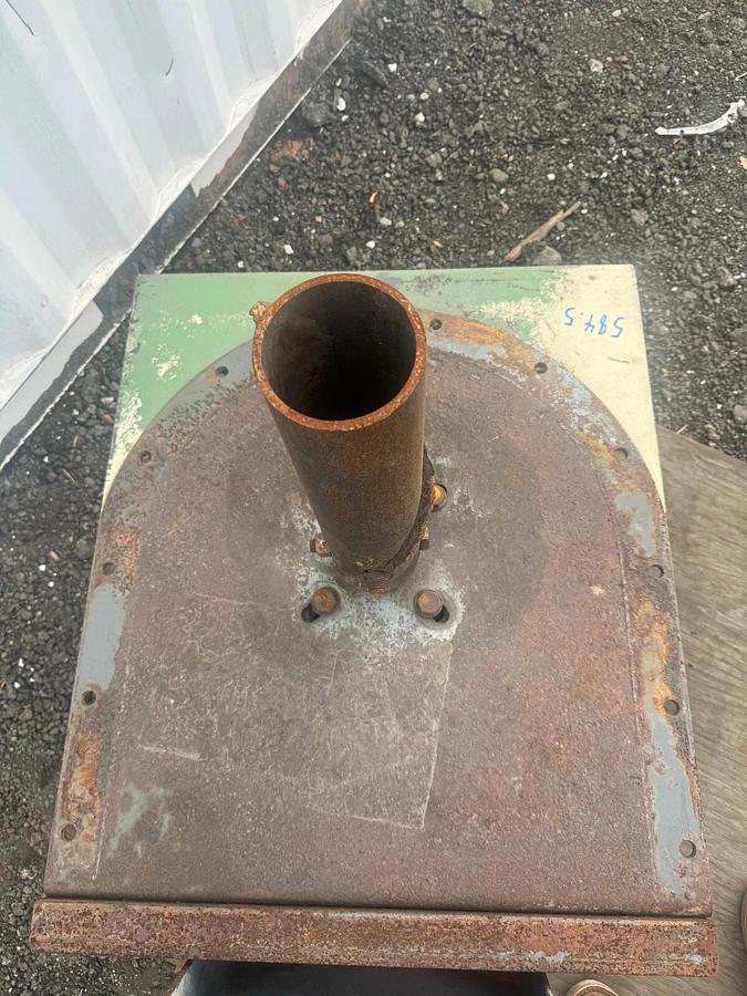 Used Falk 5207 J14 A Gear Drive 14.47 Ratio, w Pulley, Motor Mount, Endplate 30”x30"