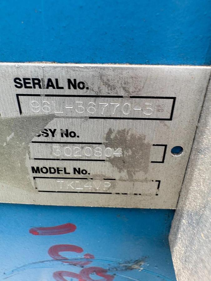 Used Vickers TK14VP Hydraulic Pump Unit, VM3546 1Hp Motor, DG4V-3D-2A-M-FW-B5-60 Pump