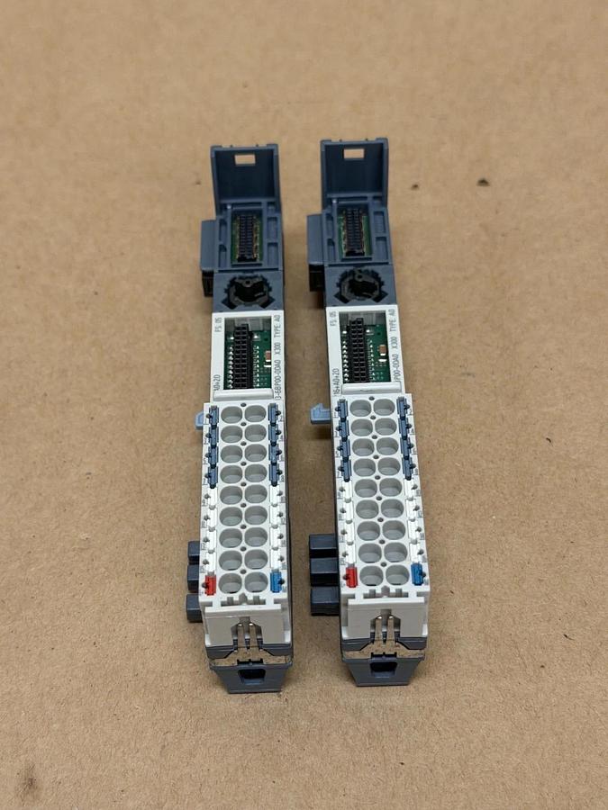Used Siemens 6ES7 193-6BP00-0DA0 Base Unit - Lot of 2