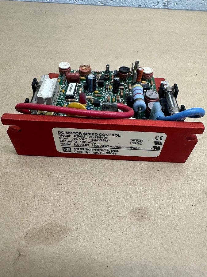Used KB Electronics KBMM-125 DC Motor Speed Control
