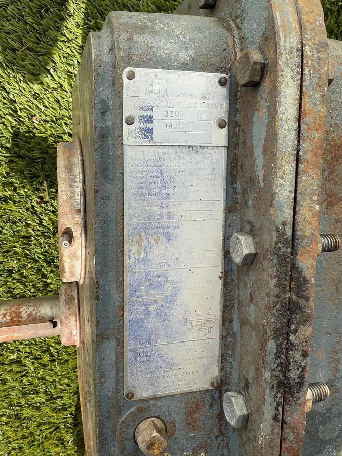 Used Falk 2203J14 Enclosed Gear Drive, 14.03:1 Ratio