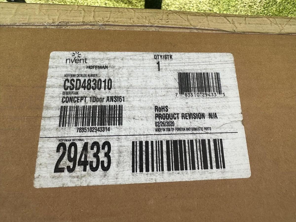 Used Nvent CSD483010 1 Door Enclosure *NEW*