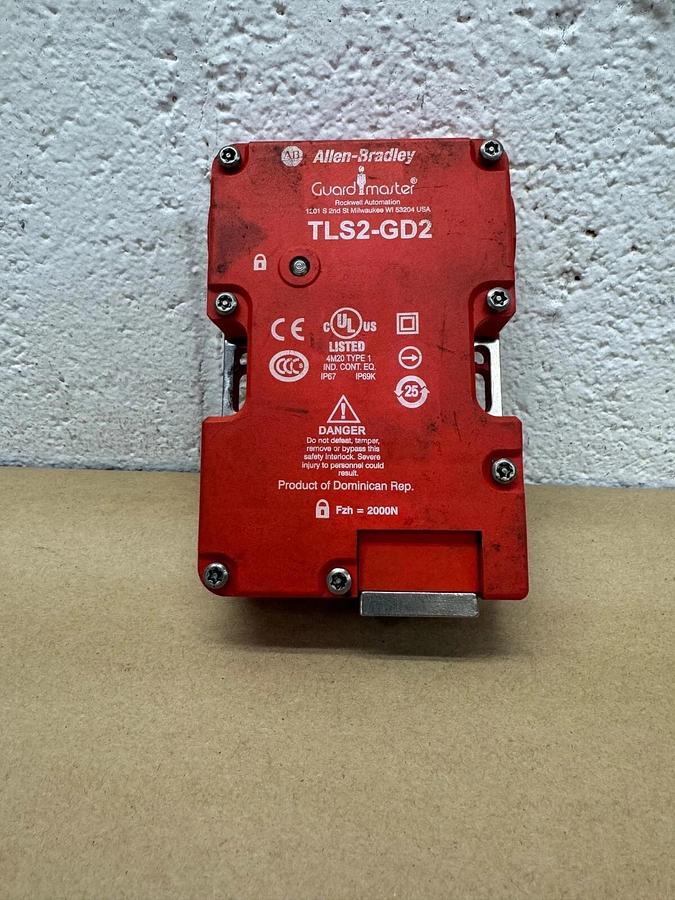 Used Allen Bradley TLS1-GD2 Guard Master Safety Interlock Switch
