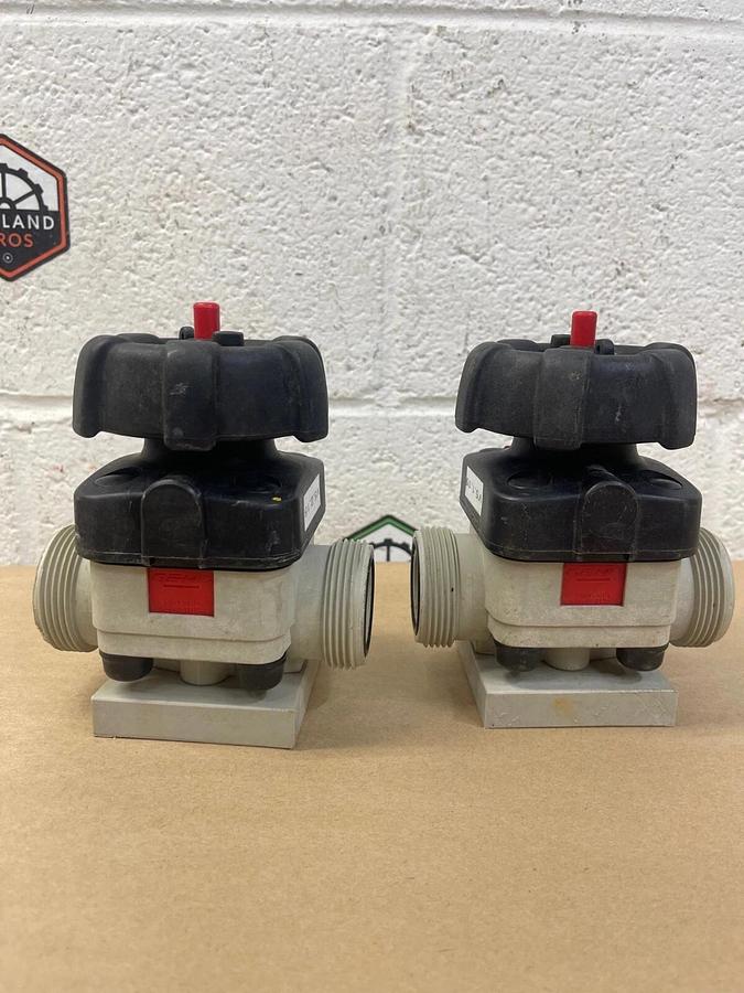 Used Gemü DN25 PN10 DA32 Diaphragm Valve - Lot of 2