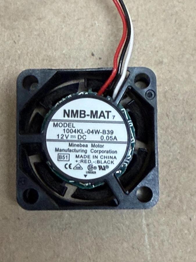 Used NMB-MAT 1004KL-04W-B39 3-Wire Cooling Fan - Lot of 4