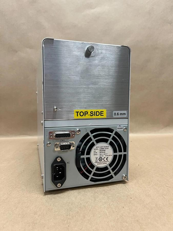 Used Hamamatsu LC8 Lightningcure Spotlight Source L9588-151H