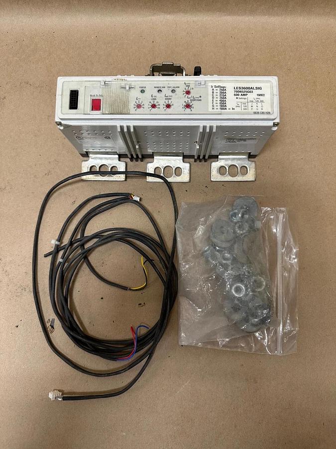 Used Eaton LES3600ALSI Ser C Electronic Trip Unit *NEW*