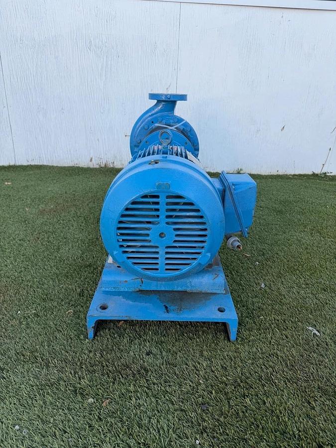 Used Ingersoll-Dresser 4x3x10L Centrifugal Pump Skid, 15Hp Motor @ 1750RPM