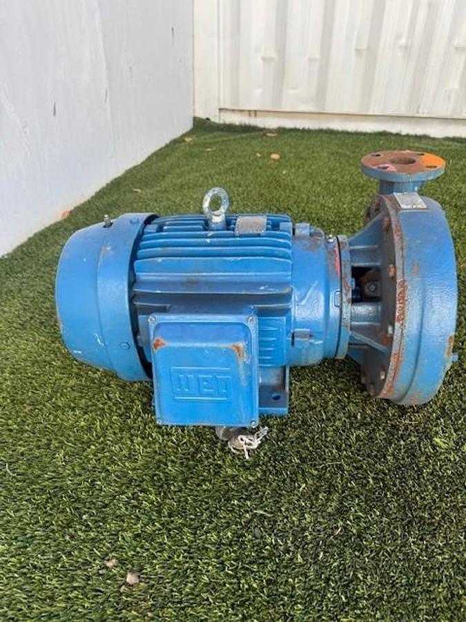 Used Peerless C-1220A Pump Serial# 665155, Weg 01518ES3E254JM 15Hp Motor @ 1755RPM