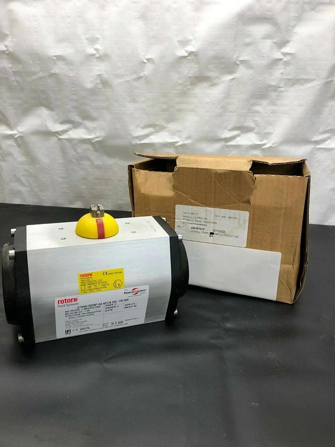 New - open box Rotork GTWNU 92X90 Pneumatic Actuator