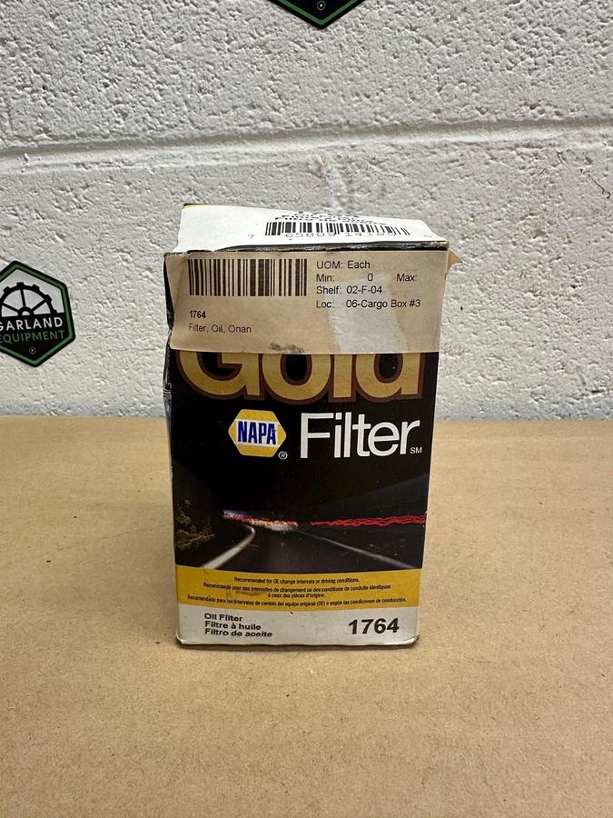 Used Napa 1764 Gold Oil Filter *NEW*