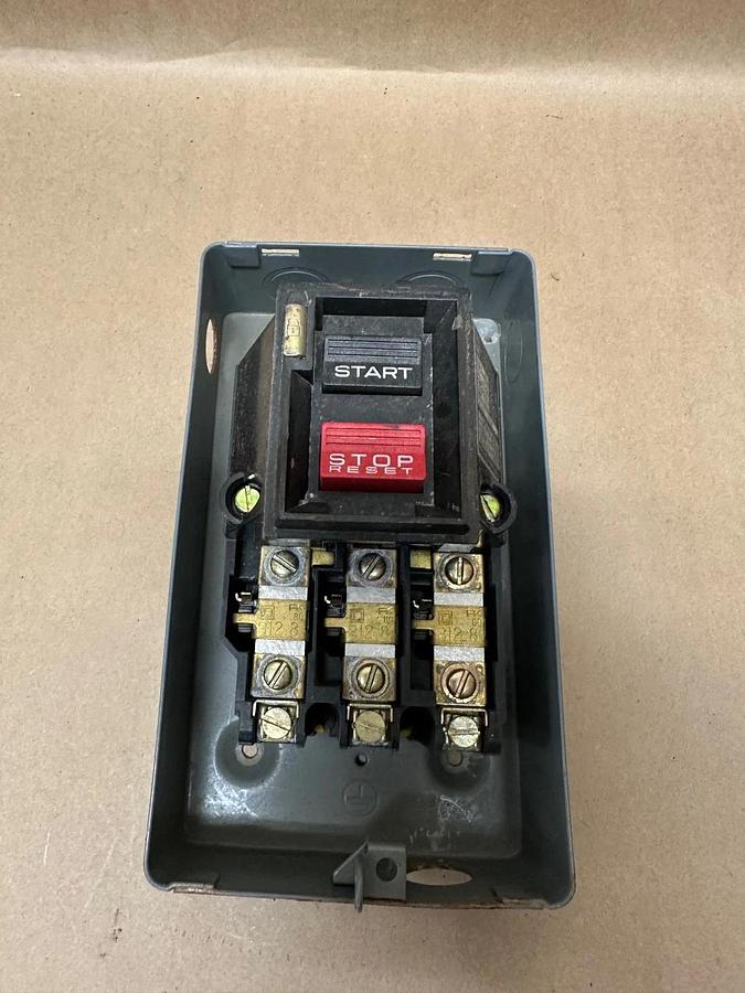 Used Square D 2510 NEMA Size M-1 Starter