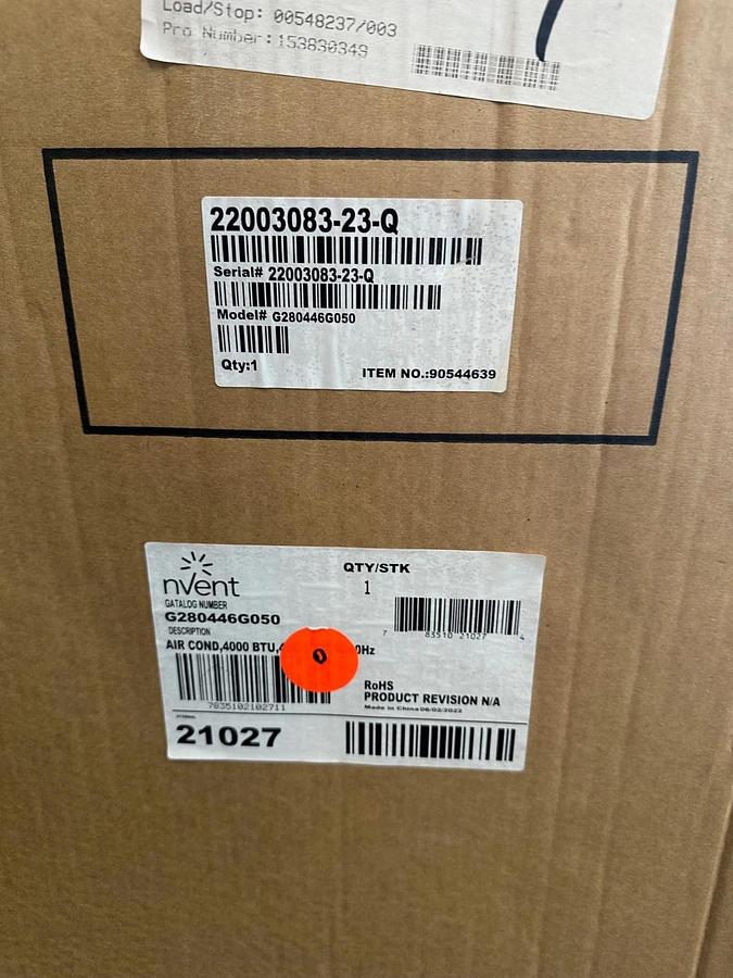 Used Nvent Hoffman G280446G050 Air Conditioner *NEW*