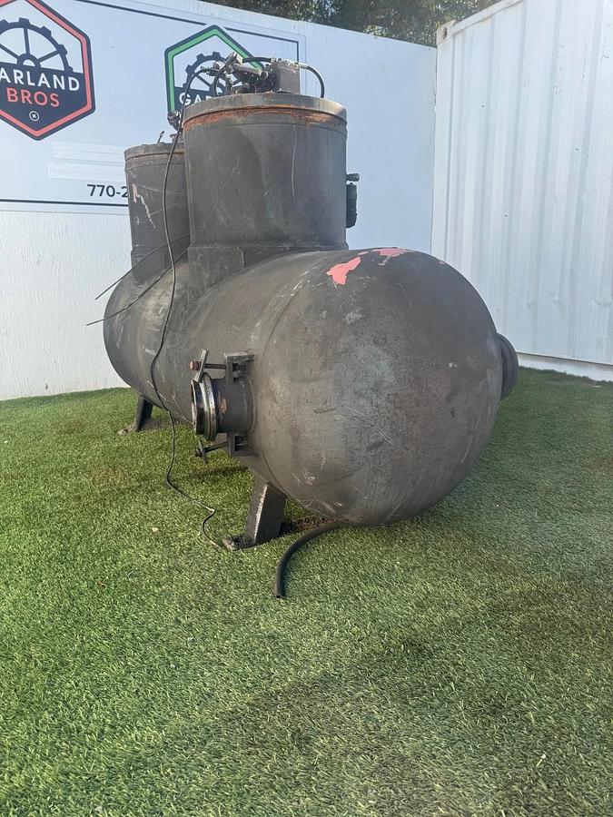 Used Silvian Industries 237225 315 Gallon Tank w/ Custom Fittings