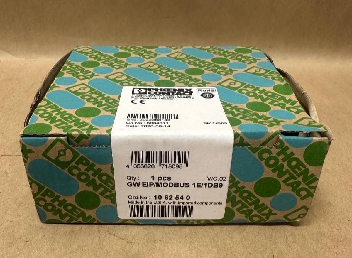 Used Phoenix Contact GW EIP/MODBUS 1E/ 1DB9 Interface Converter *FACTORY SEALED*