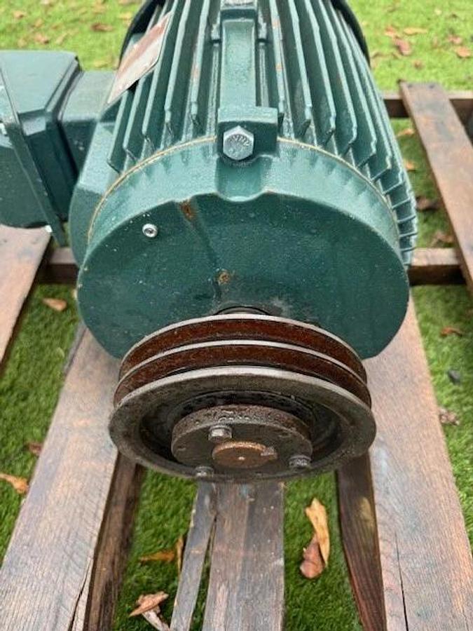 Used Toshiba 0204XSSB41A-P, 20HP, 1770 RPM, 60 HZ, 256T, NEMA B Motor