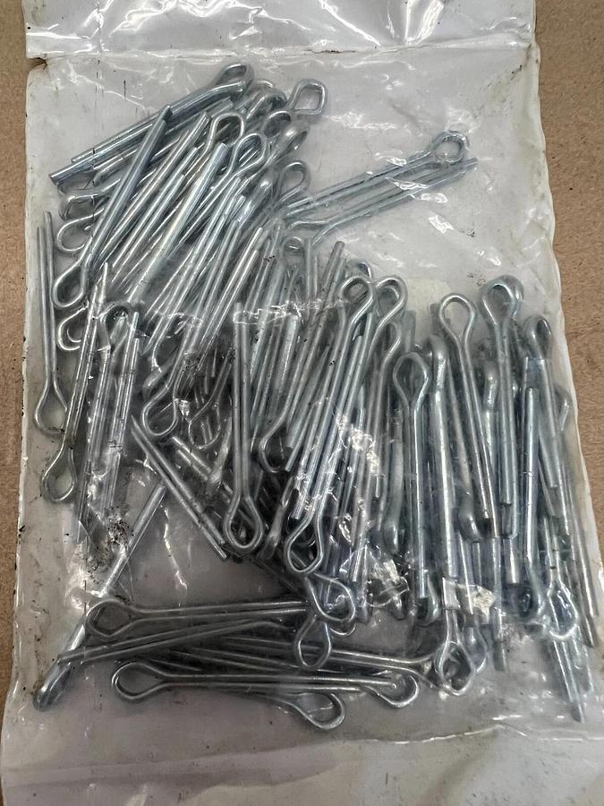 Used LAA02040C 1/8 x 1-1/4 Cotter Pin (100 Pcs.)