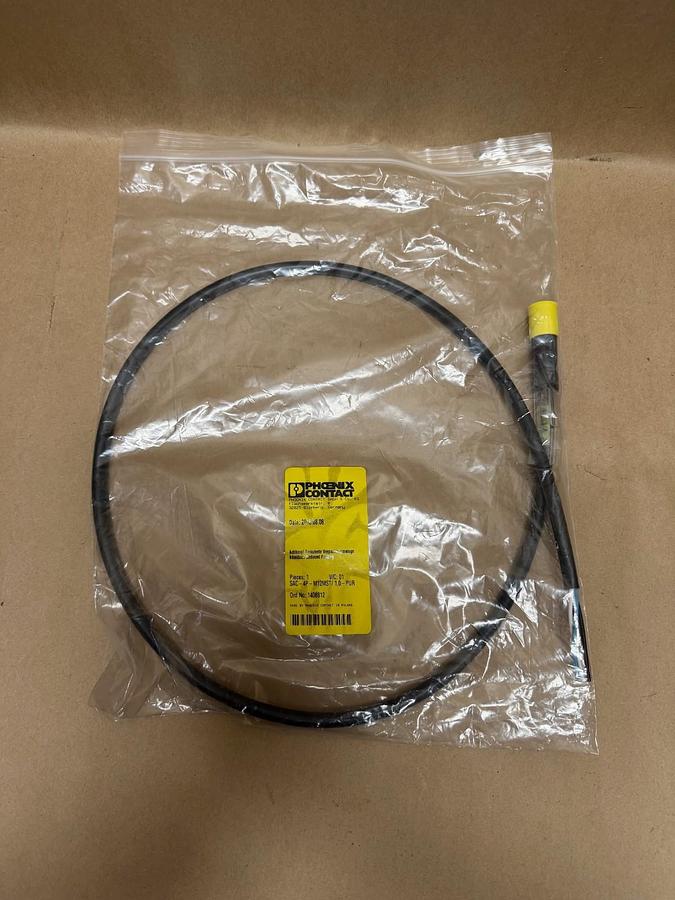 Used Phoenix Contact SAC-4P-M12MST/1,0-PUR Power Cable *NEW*